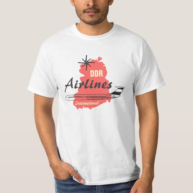 T-shirts Interflug DDR (Frente)