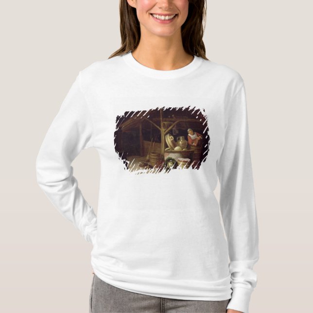 T-shirts Interior da cozinha (Frente)