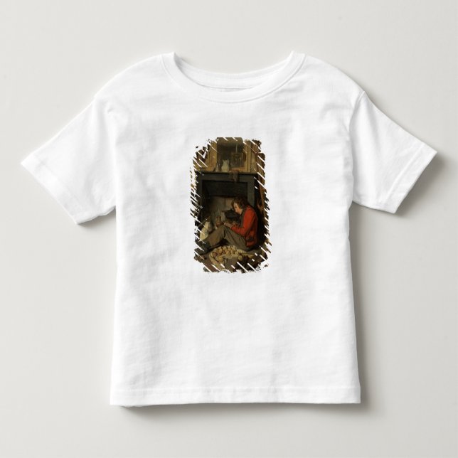 T-shirts Interior de um estúdio, 1845 (óleo em canvas) (Frente)