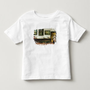 T-shirts Interior de um salão de jantar, 1866