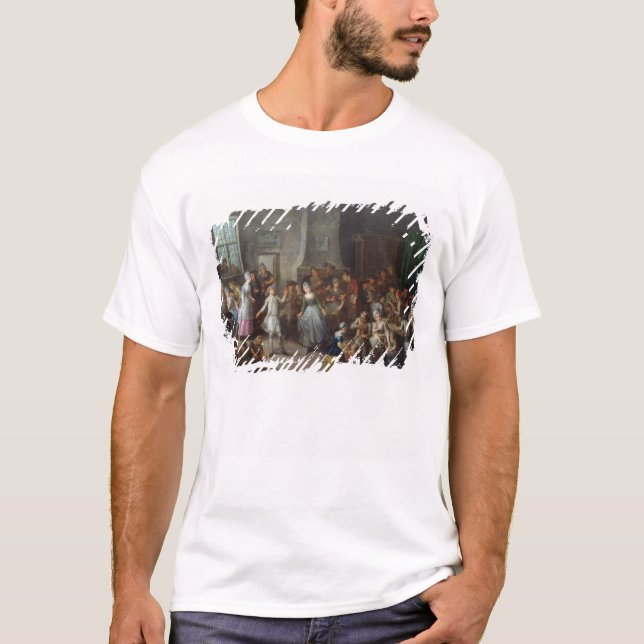 T-shirts Interior de uma taberna (Frente)