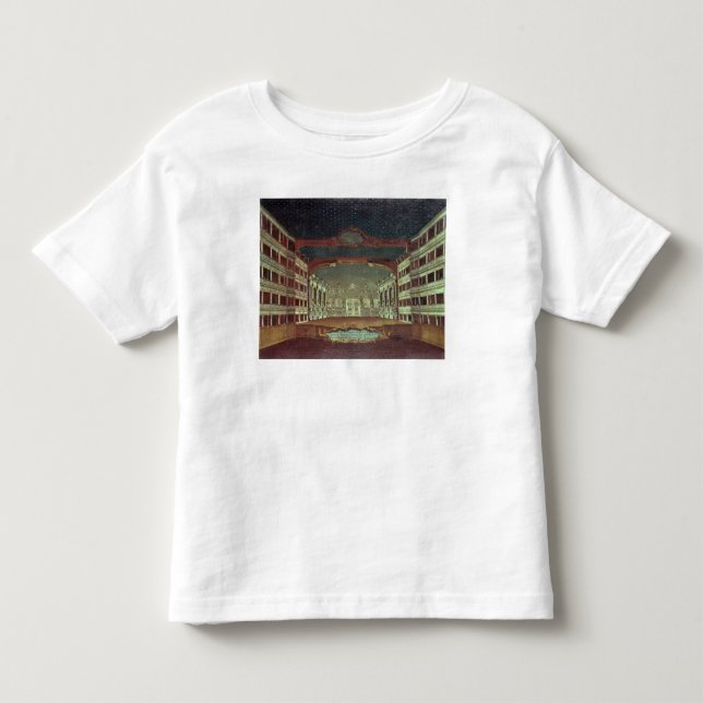 T-shirts Interior do teatro de San Samuele, Veneza (Frente)