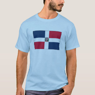 T-shirts International da BANDEIRA da República Dominicana