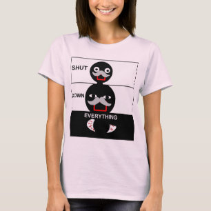 T-shirts Interrompido tudo