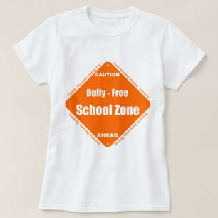 T-shirts Intimidação - zona da escola livre