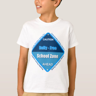 T-shirts Intimidação - zona da escola livre