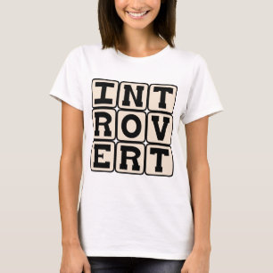 T-shirts Introvertido, Traço de Personalidade