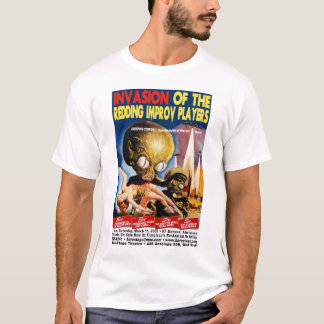 T-shirts Invasão dos jogadores de Redding Improv