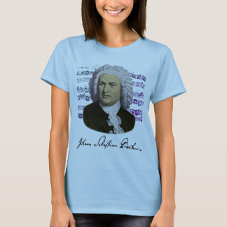 T-shirts Invenção e assinatura de Bach