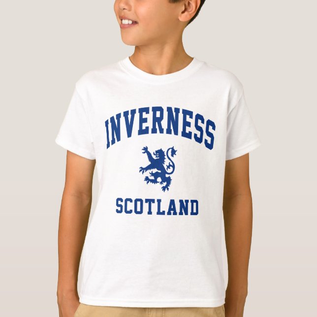 T-shirts Inverness Escocês (Frente)