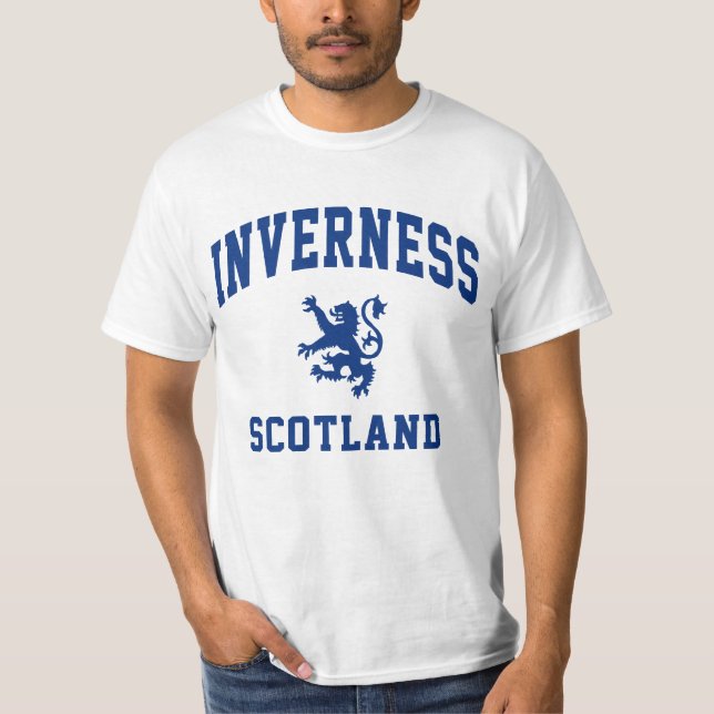 T-shirts Inverness Escocês (Frente)