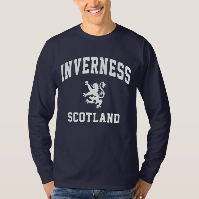 T-shirts Inverness Scottish (Frente)