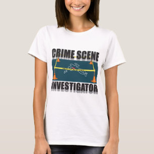 T-SHIRTS INVESTIGADOR DA CENA DO CRIME
