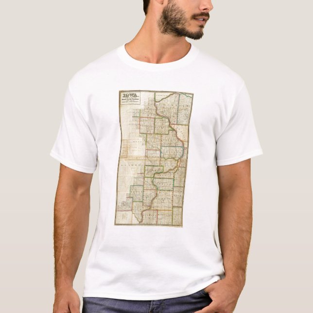 T-shirts Iowa (Frente)