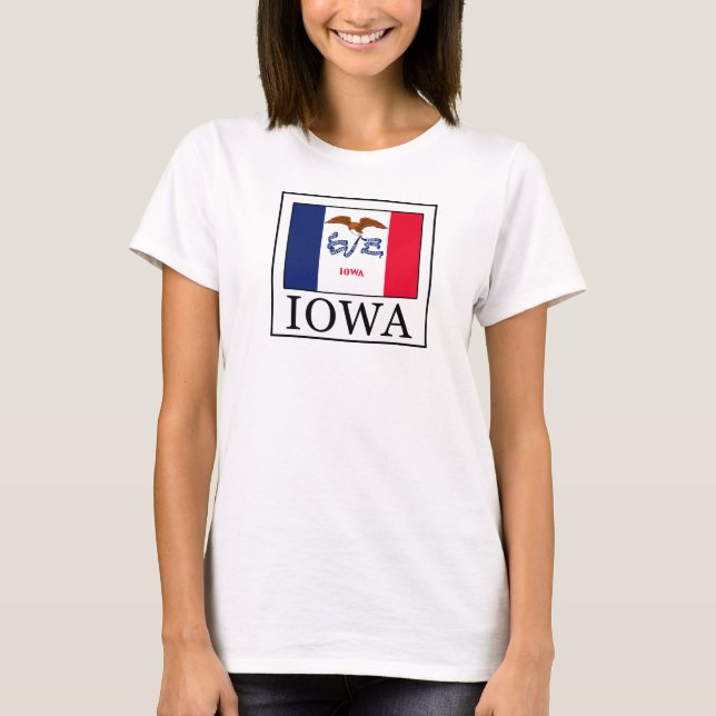 T-shirts Iowa (Frente)