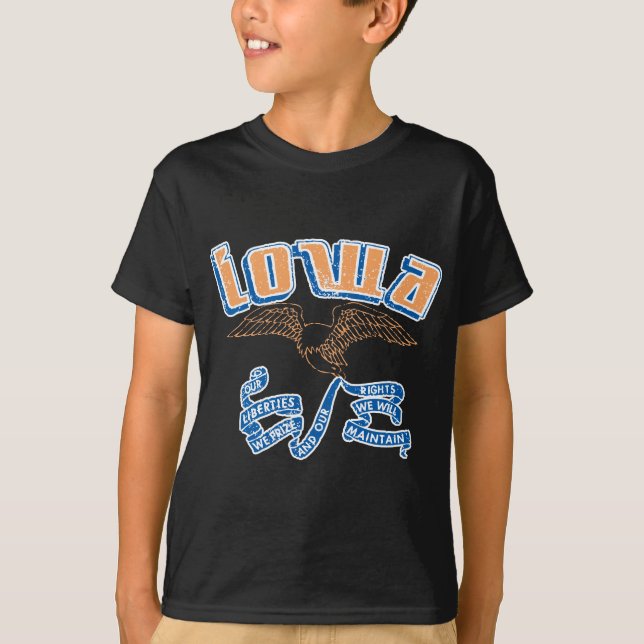 T-shirts Iowa (Frente)