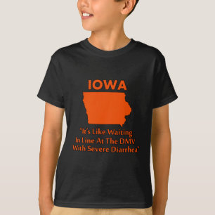 T-shirts Iowa - Como Esperar Na Fila No Departamento De Trâ