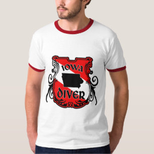 T-shirts Iowa Diver