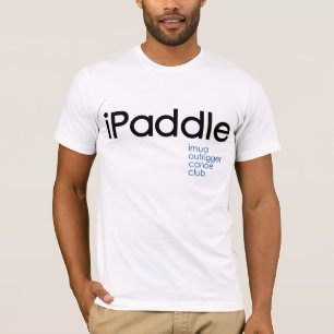 T-shirts iPaddle: Clube da canoa de guiga de Imua