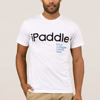 T-shirts iPaddle: Clube da canoa de guiga de Imua