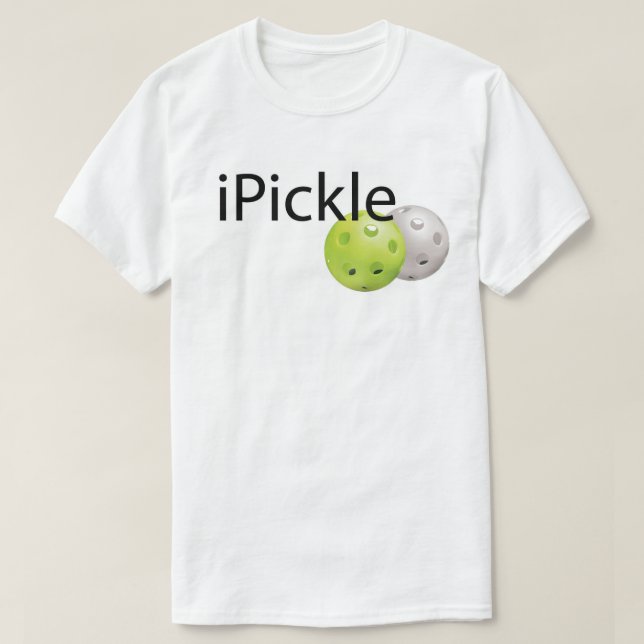 T-shirts iPickle de Pickleball (Frente do Design)