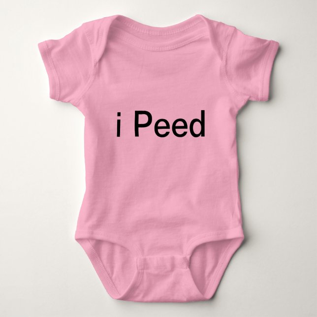 T-shirts iPOOD e iPEED GAROTA BABY (Frente)