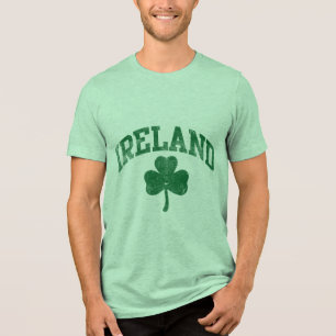 T-shirts Ireland, estilo do time do colégio do Grunge