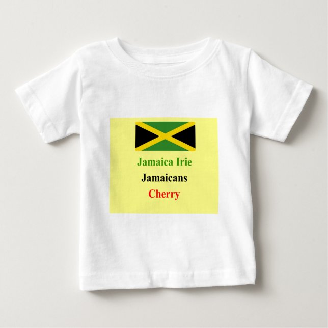 T-shirts íris da Jamaica (Frente)