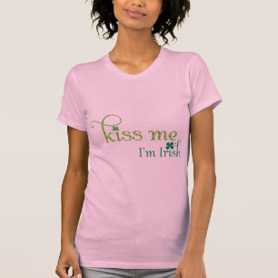 T-shirts IRISH :: beije-me eu sou irlandês