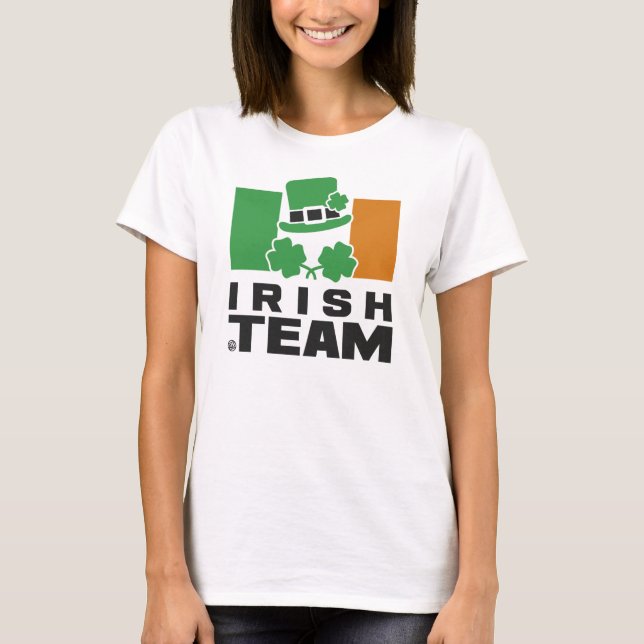 T-shirts IRISH EQUIPA 2 Mulher (Frente)