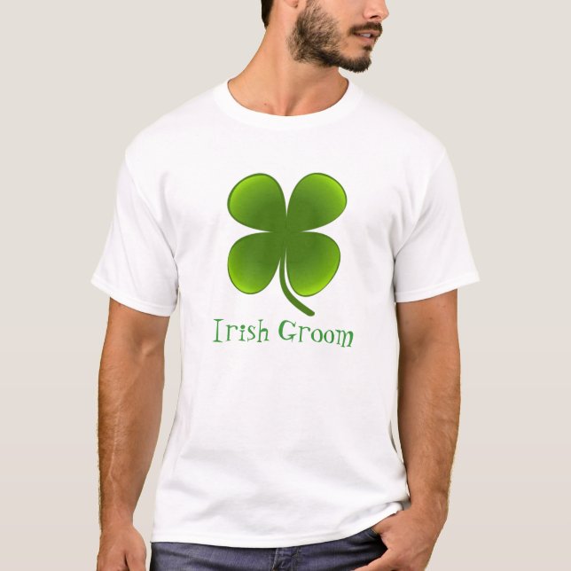 T-shirts Irish Groom (Frente)
