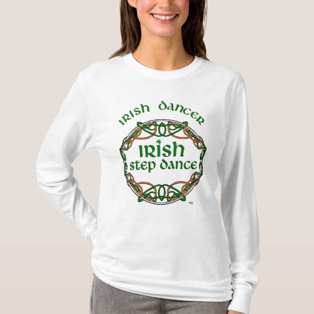 T-shirts Irish Step Dance (Frente)