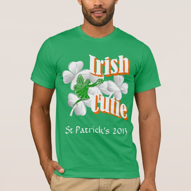 T-shirts Irishcutie com fada (Frente)