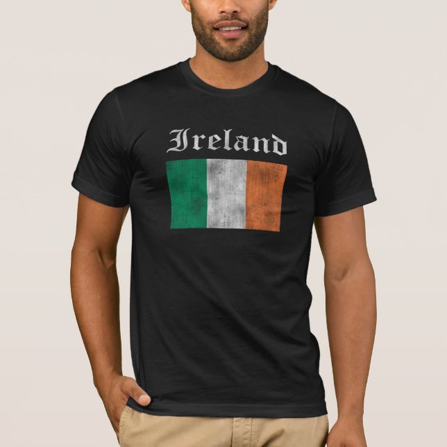 T-shirts Irlanda - Vintage (Frente)