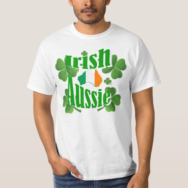 T-shirts Irlandês Aussie (Frente)