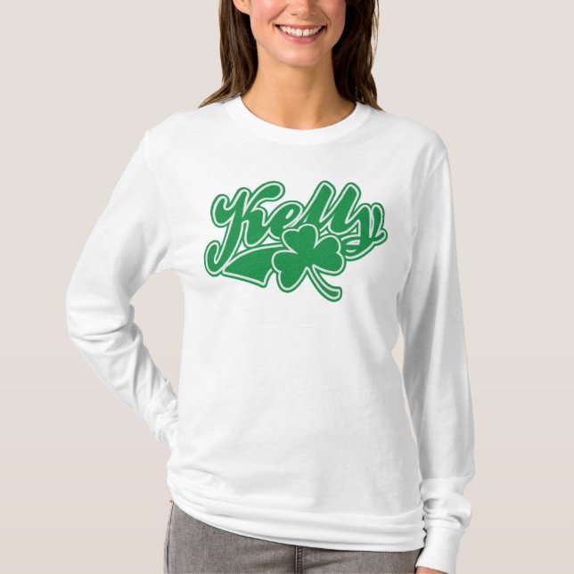 T-shirts Irlandês de Kelly (Frente)