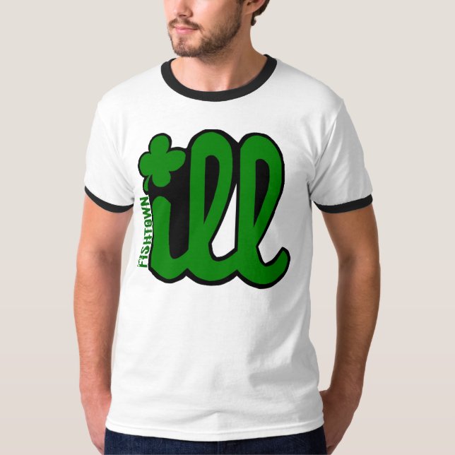 T-SHIRTS IRLANDÊS DE PHILADELPHFIA (Frente)