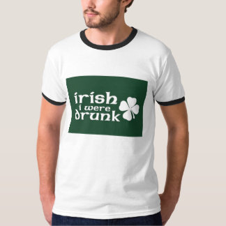 T-shirts Irlandês eu estava bêbedo