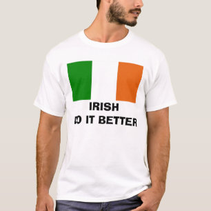 T-shirts Irlandês melhora