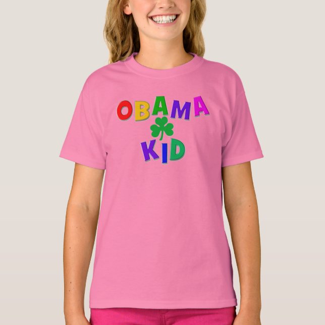 T-shirts Irlandês Obama (Frente)