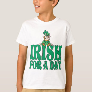 T-shirts Irlandês para um Leprechaun do dia