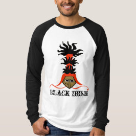 T-shirts Irlandês preto