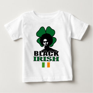 T-shirts Irlandês preto