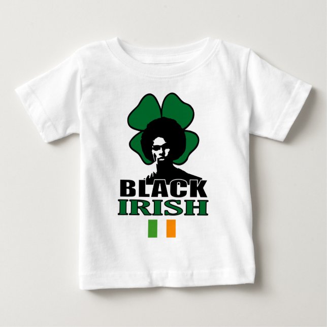 T-shirts Irlandês preto (Frente)