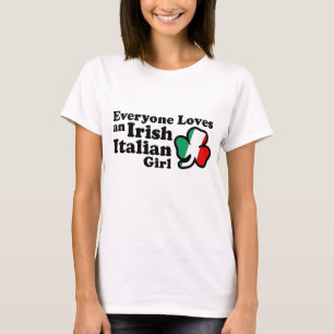 T-shirts Irlandesa Garota Italiana