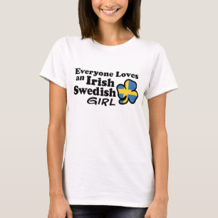 T-shirts Irlandesa Sueco Girl