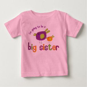 T-shirts irmã mais velha do pássaro