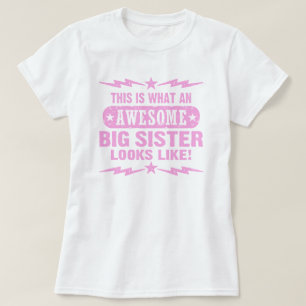 T-shirts Irmã mais velha impressionante