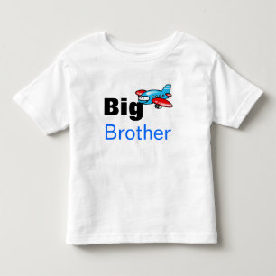 T-shirts irmão mais velho (avião de brinquedo)