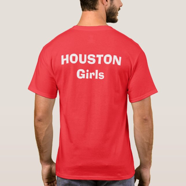 T-shirts Irmãs de um Houston (Verso)